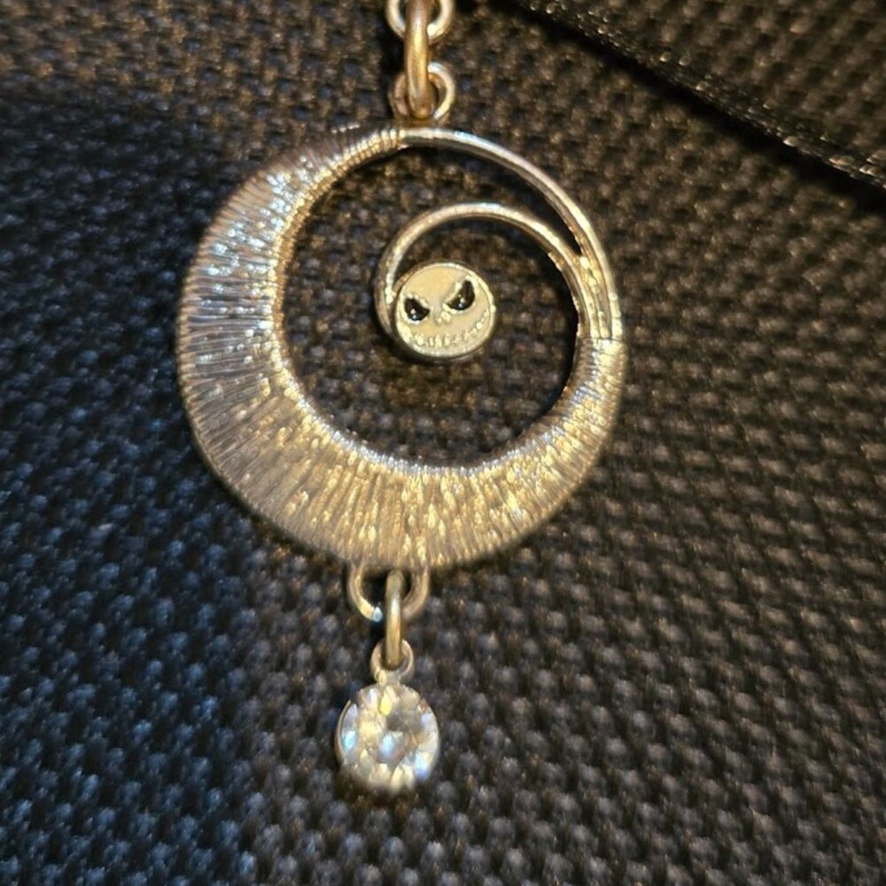 J SKELLINGTON FROM NIGHTMARE BEFORE CHRISTMAS NECKLACE CUSTOM~ 18 INCH